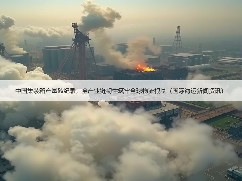 中国集装箱产量破纪录,全产业链韧性筑牢全球物流根基(国际海运新闻资讯) 中国集装箱产量破纪录,全产业链韧性筑牢全球物流根基(国际海运新闻资讯)