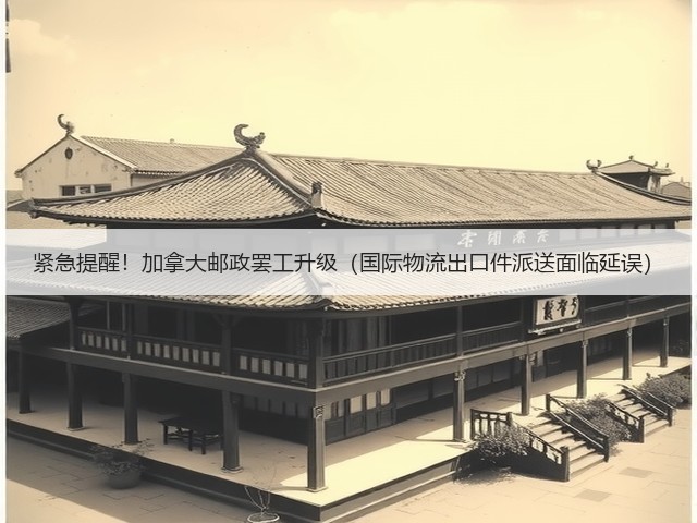 紧急提醒！加拿大邮政罢工升级（国际物流出口件派送面临延误）(图3)