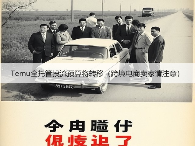 Temu全托管投流预算将转移（跨境电商卖家请注意）(图1)