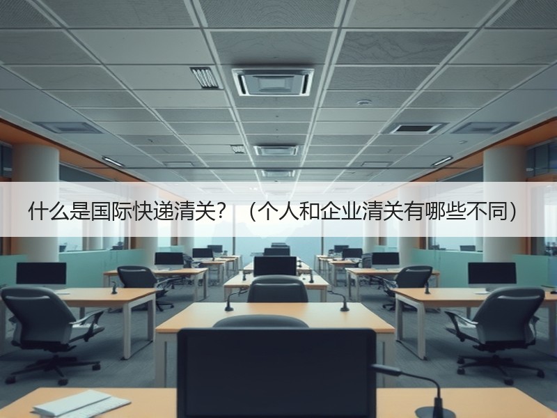 什么是国际快递清关？（个人和企业清关有哪些不同）