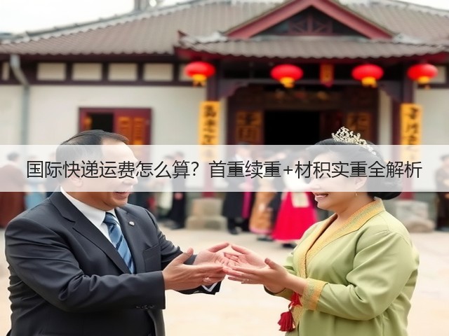 国际快递运费怎么算？首重续重+材积实重全解析(图2)