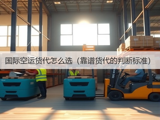 国际空运货代怎么选（靠谱货代的判断标准）(图3)