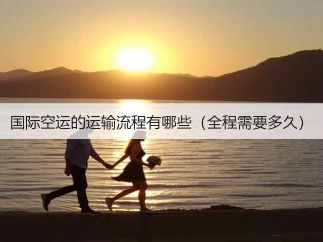 国际空运的运输流程有哪些(全程需要多久)(图2) 国际空运的运输流程有哪些(全程需要多久)(图2)