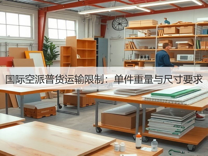 国际空派普货运输限制：单件重量与尺寸要求