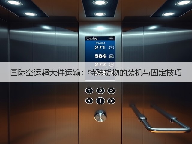 国际空运超大件运输：特殊货物的装机与固定技巧(图1)