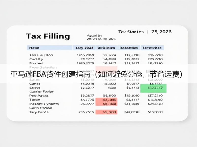 亚马逊FBA货件创建指南(如何避免分仓,节省运费) 亚马逊FBA货件创建指南(如何避免分仓,节省运费)