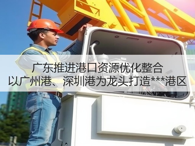 广东推进港口资源优化整合 以广州港、深圳港为龙头打造***港区(图1) 广东推进港口资源优化整合 以广州港、深圳港为龙头打造***港区(图1)