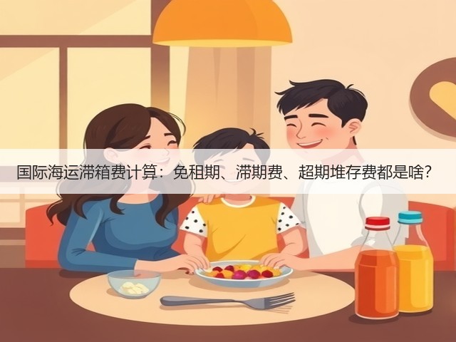 国际海运滞箱费计算:免租期、滞期费、超期堆存费都是啥?(图2) 国际海运滞箱费计算:免租期、滞期费、超期堆存费都是啥?(图2)