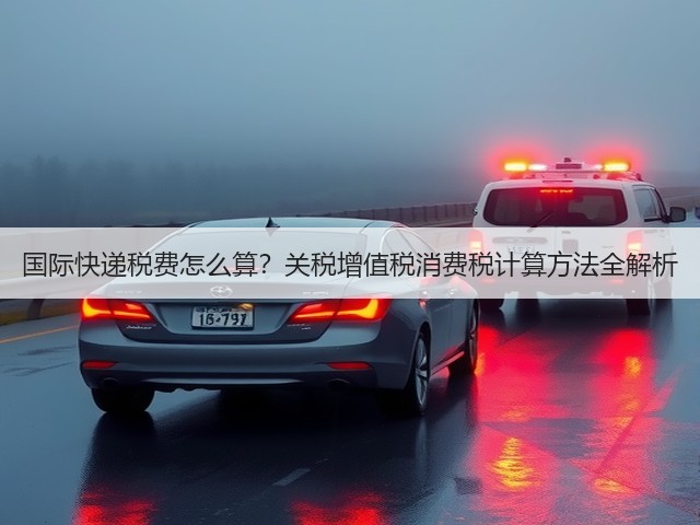国际快递税费怎么算？关税增值税消费税计算方法全解析(图2)