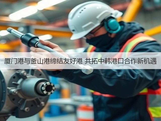 厦门港与釜山港缔结友好港 共拓中韩港口合作新机遇(图2) 厦门港与釜山港缔结友好港 共拓中韩港口合作新机遇(图2)