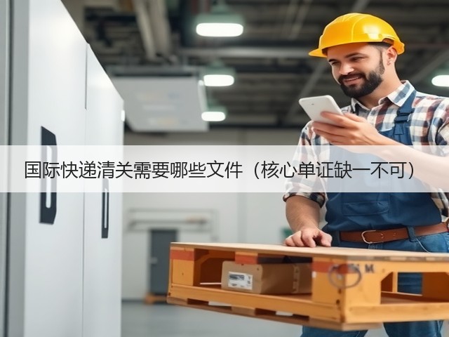 国际快递清关需要哪些文件(核心单证缺一不可)(图1) 国际快递清关需要哪些文件(核心单证缺一不可)(图1)
