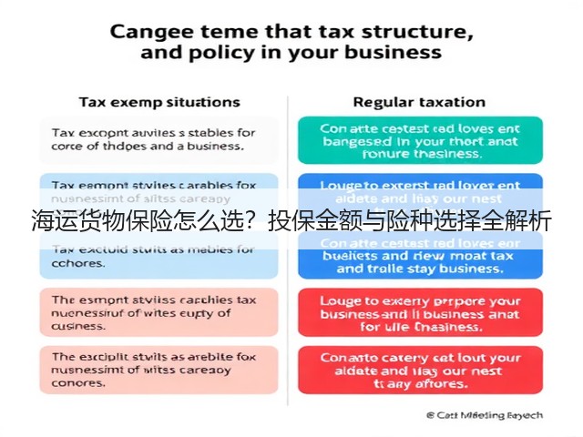 海运货物保险怎么选？投保金额与险种选择全解析(图2)