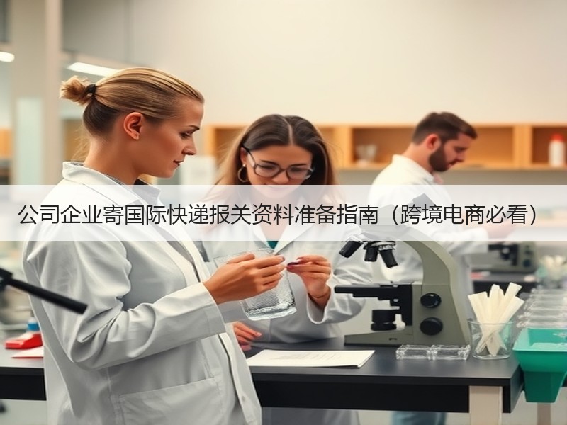 公司企业寄国际快递报关资料准备指南（跨境电商必看）