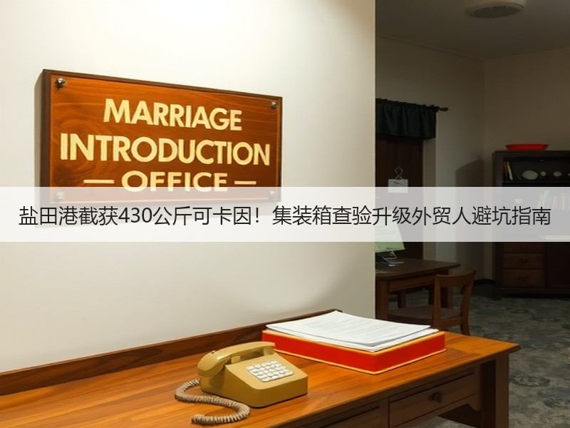 盐田港截获430公斤可卡因！集装箱查验升级外贸人避坑指南