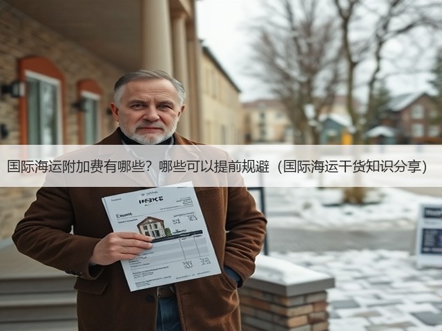 国际海运附加费有哪些？哪些可以提前规避（国际海运干货知识分享）(图1)