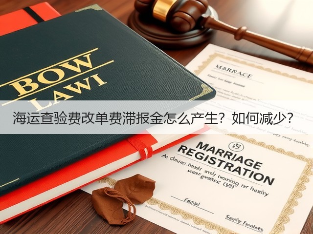 海运查验费改单费滞报金怎么产生?如何减少?(图1) 海运查验费改单费滞报金怎么产生?如何减少?(图1)