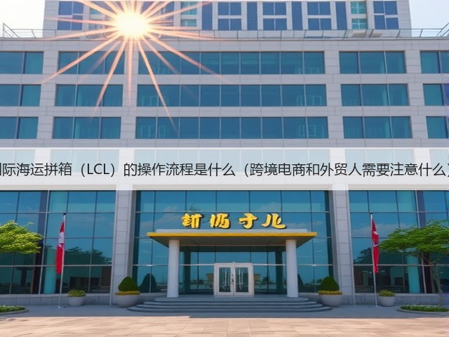 国际海运拼箱(LCL)的操作流程是什么(跨境电商和外贸人需要注意什么)(图2) 国际海运拼箱(LCL)的操作流程是什么(跨境电商和外贸人需要注意什么)(图2)