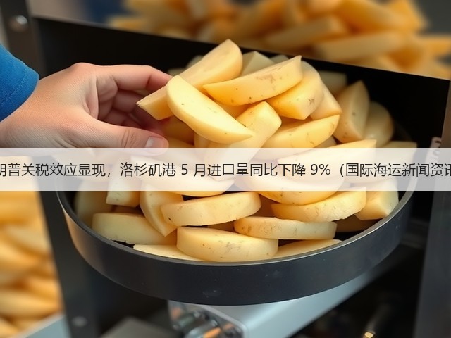 特朗普关税效应显现,洛杉矶港 5 月进口量同比下降 9%(国际海运新闻资讯)(图1) 特朗普关税效应显现,洛杉矶港 5 月进口量同比下降 9%(国际海运新闻资讯)(图1)