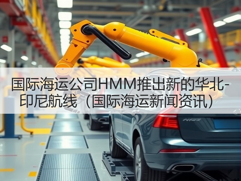 国际海运公司HMM推出新的华北-印尼航线（国际海运新闻资讯）