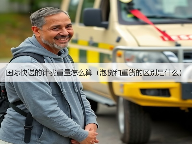 国际快递的计费重量怎么算（泡货和重货的区别是什么）