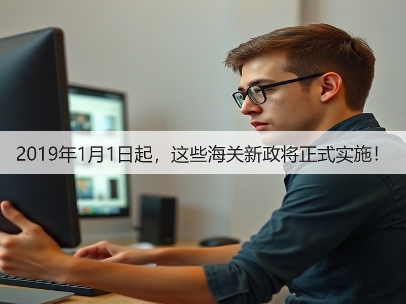 2019年1月1日起,这些海关新政将正式实施! 2019年1月1日起,这些海关新政将正式实施!