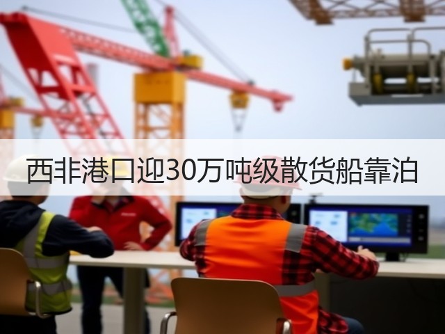 西非港口迎30万吨级散货船靠泊(图3) 西非港口迎30万吨级散货船靠泊(图3)