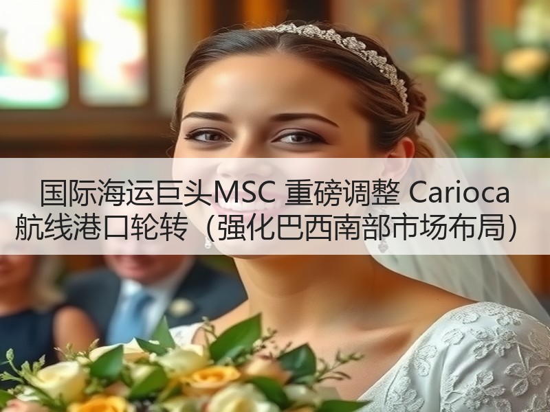 国际海运巨头MSC 重磅调整 Carioca 航线港口轮转(强化巴西南部市场布局) 国际海运巨头MSC 重磅调整 Carioca 航线港口轮转(强化巴西南部市场布局)