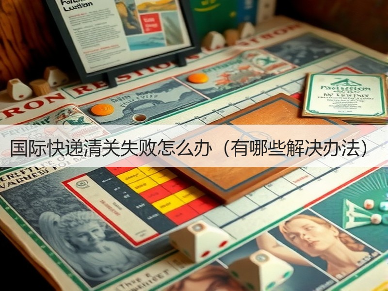 国际快递清关失败怎么办（有哪些解决办法）