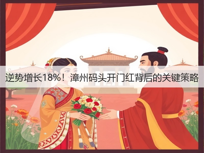 逆势增长18%！漳州码头开门红背后的关键策略