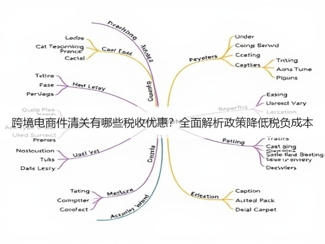 跨境电商件清关有哪些税收优惠？全面解析政策降低税负成本(图1)