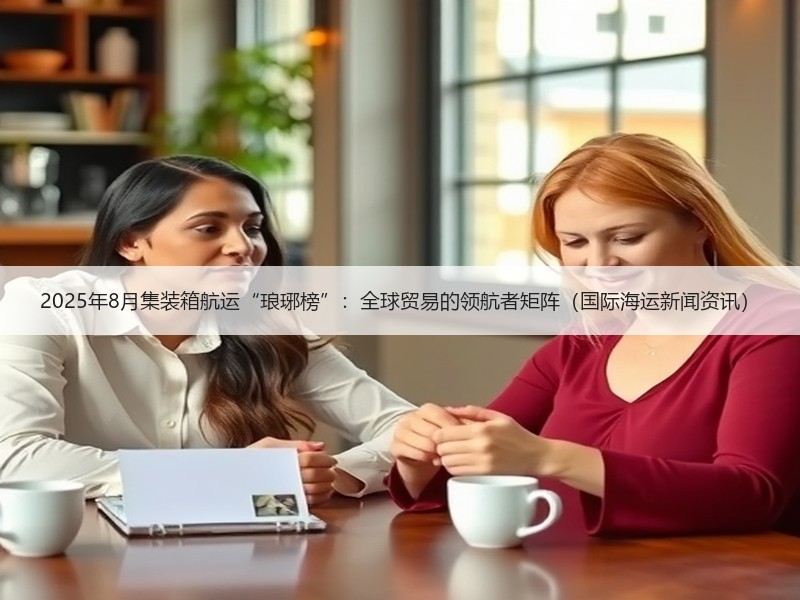 2025年8月集装箱航运“琅琊榜”：全球贸易的领航者矩阵（国际海运新闻资讯）