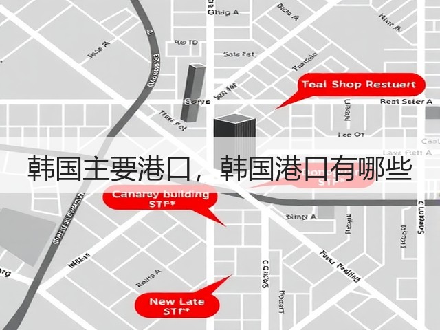 韩国主要港口，韩国港口有哪些(图1)