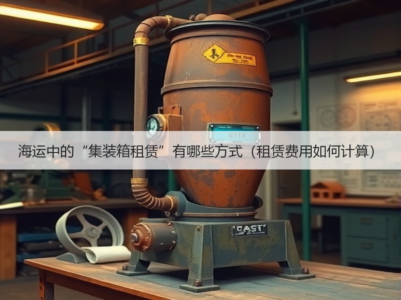 海运中的“集装箱租赁”有哪些方式（租赁费用如何计算）