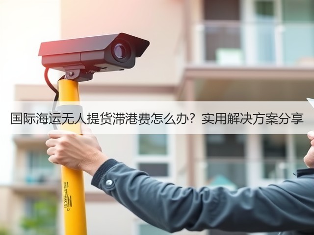 国际海运无人提货滞港费怎么办?实用解决方案分享(图1) 国际海运无人提货滞港费怎么办?实用解决方案分享(图1)