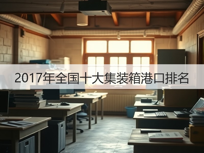 2017年全国十大集装箱港口排名 2017年全国十大集装箱港口排名