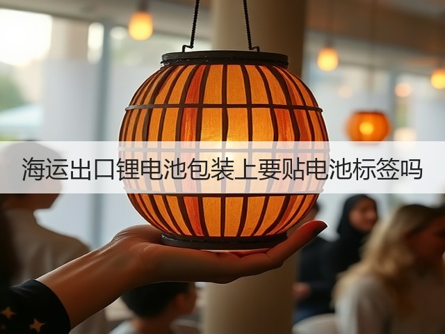 海运出口锂电池包装上要贴电池标签吗(图2) 海运出口锂电池包装上要贴电池标签吗(图2)