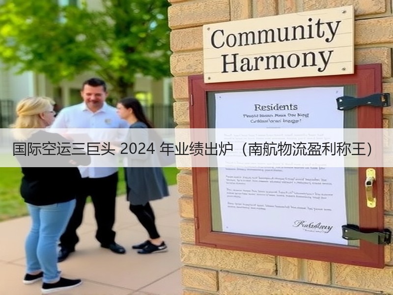 国际空运三巨头 2024 年业绩出炉(南航物流盈利称王) 国际空运三巨头 2024 年业绩出炉(南航物流盈利称王)