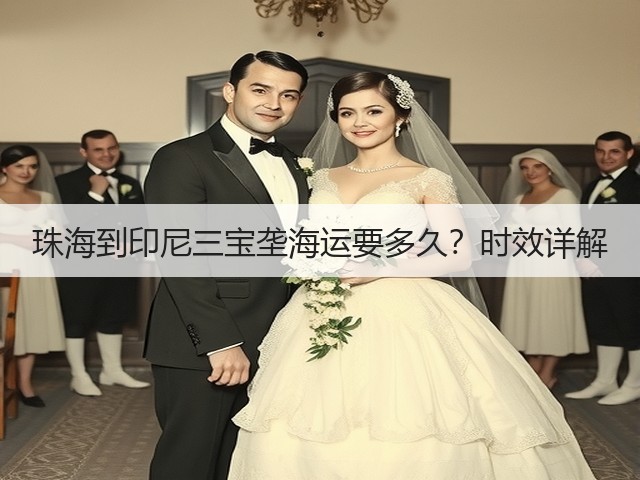 珠海到印尼三宝垄海运要多久?时效详解(图2) 珠海到印尼三宝垄海运要多久?时效详解(图2)