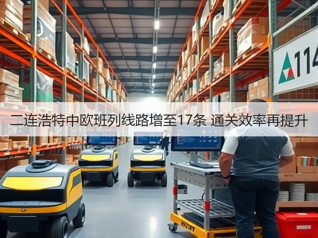 二连浩特中欧班列线路增至17条 通关效率再提升(图3) 二连浩特中欧班列线路增至17条 通关效率再提升(图3)