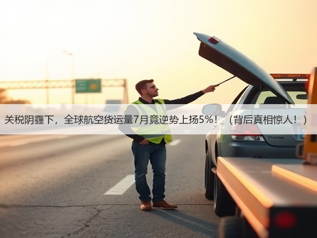 关税阴霾下，全球航空货运量7月竟逆势上扬5%！（背后真相惊人！）(图2)