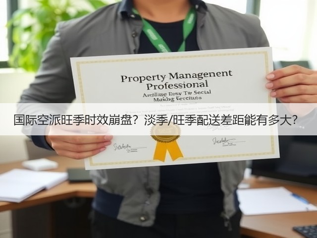 国际空派旺季时效崩盘？淡季/旺季配送差距能有多大？(图1)