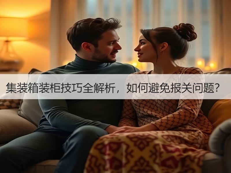 集装箱装柜技巧全解析，如何避免报关问题？
