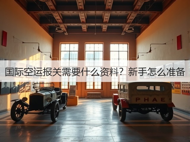 国际空运报关需要什么资料?新手怎么准备(图2) 国际空运报关需要什么资料?新手怎么准备(图2)