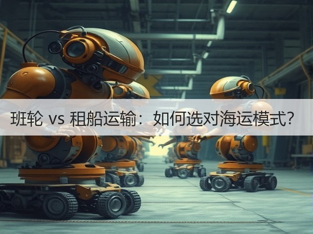 班轮 vs 租船运输：如何选对海运模式？(图1)