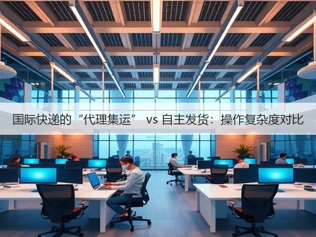 国际快递的“代理集运” vs 自主发货：操作复杂度对比(图1)