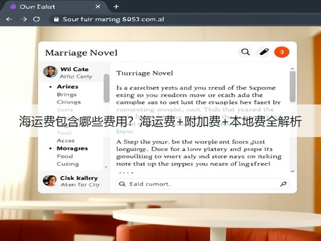 海运费包含哪些费用？海运费+附加费+本地费全解析(图1)