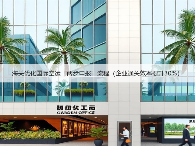 海关优化国际空运“两步申报”流程（企业通关效率提升30%）(图2)