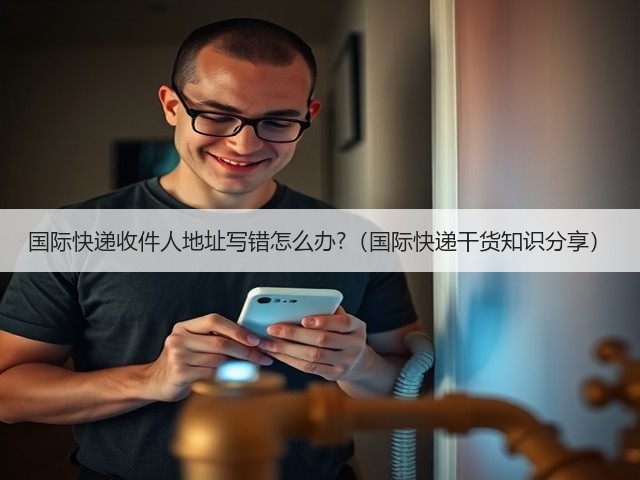 国际快递收件人地址写错怎么办?(国际快递干货知识分享)(图3) 国际快递收件人地址写错怎么办?(国际快递干货知识分享)(图3)
