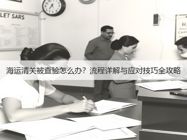 海运清关被查验怎么办？流程详解与应对技巧全攻略(图1)