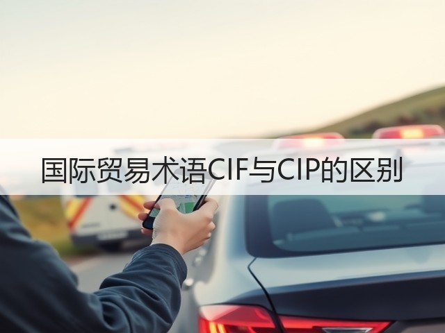 国际贸易术语CIF与CIP的区别(图1) 国际贸易术语CIF与CIP的区别(图1)